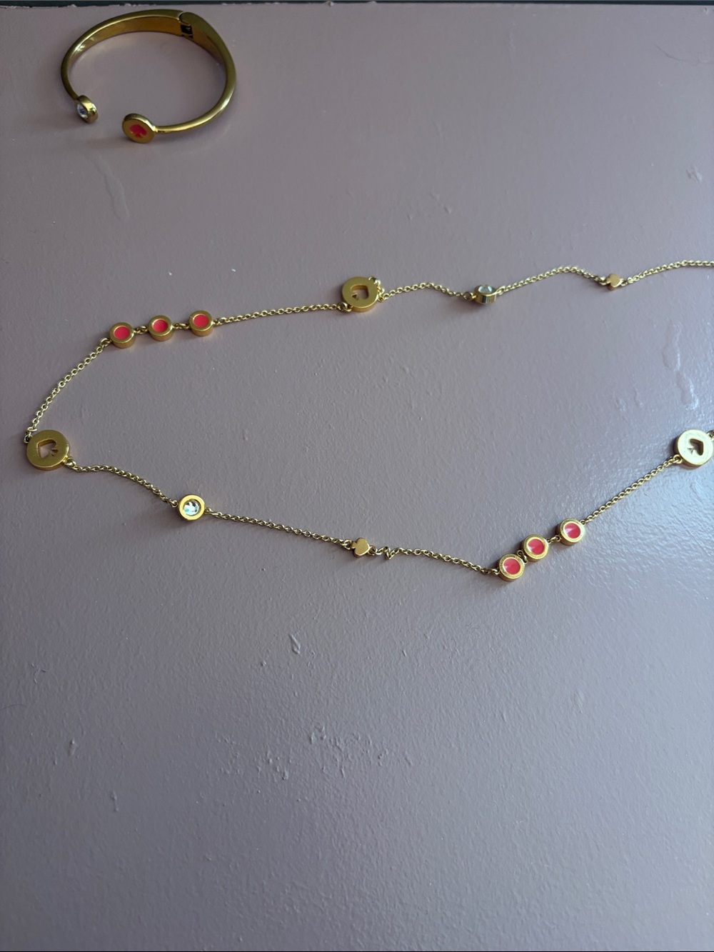 Kate Spade Necklace with Bracelet - Picture 4 of 4
